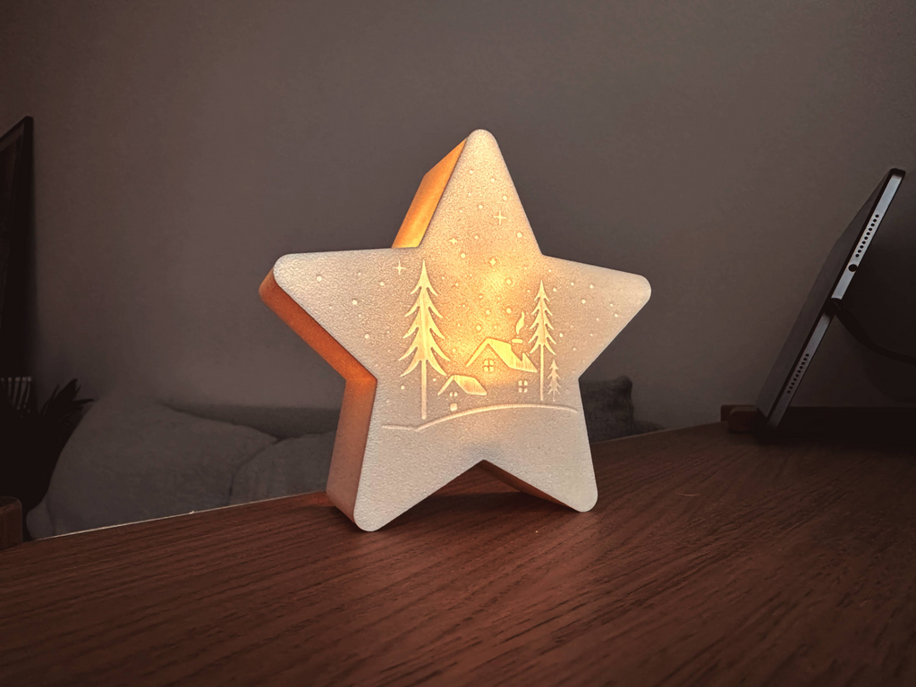 The "Wish Upon a Star" Lamp – Winter Edition