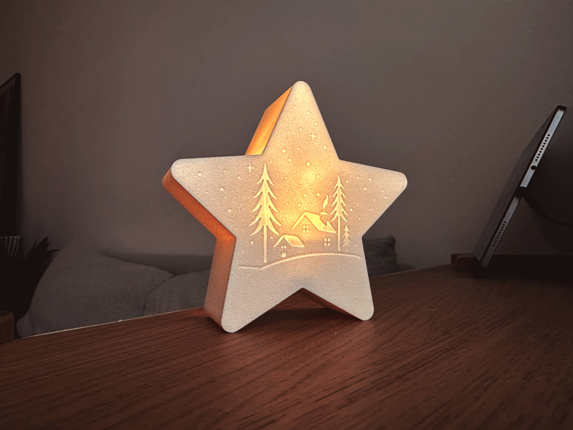 The "Wish Upon a Star" Lamp – Winter Edition