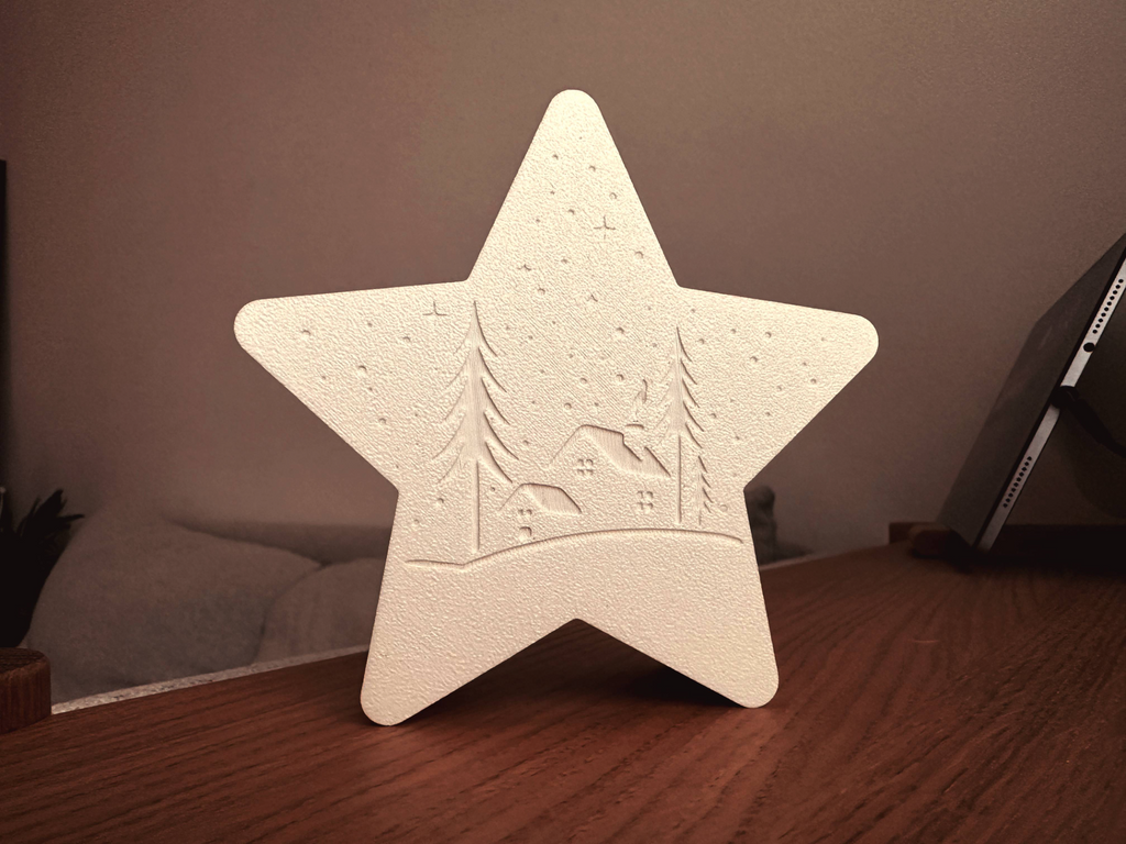 The "Wish Upon a Star" Lamp – Winter Edition