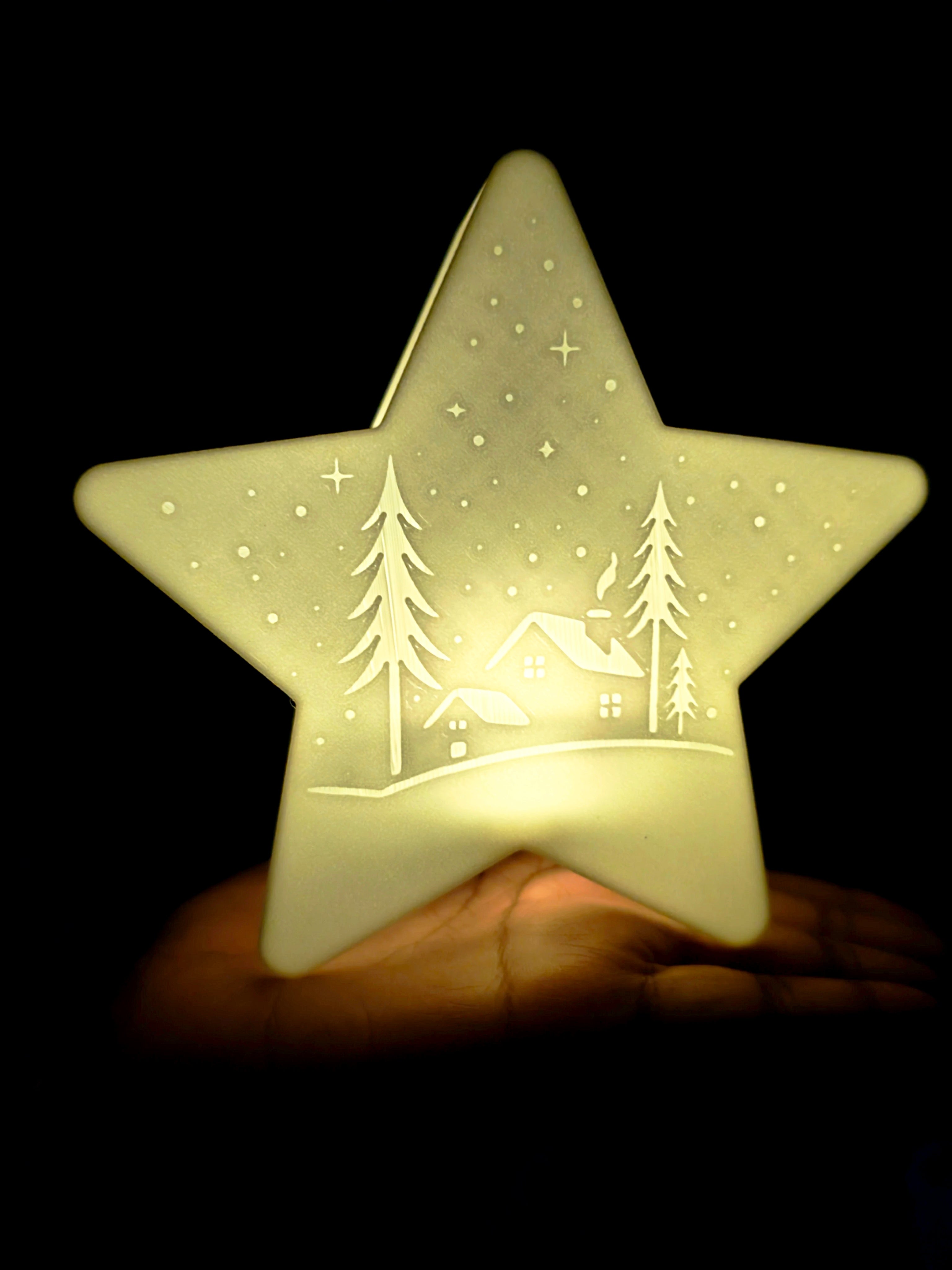The "Wish Upon a Star" Lamp – Winter Edition