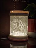 Personalized Lithophane Memory Lamp - AJ Studio