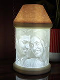 Personalized Lithophane Memory Lamp - AJ Studio