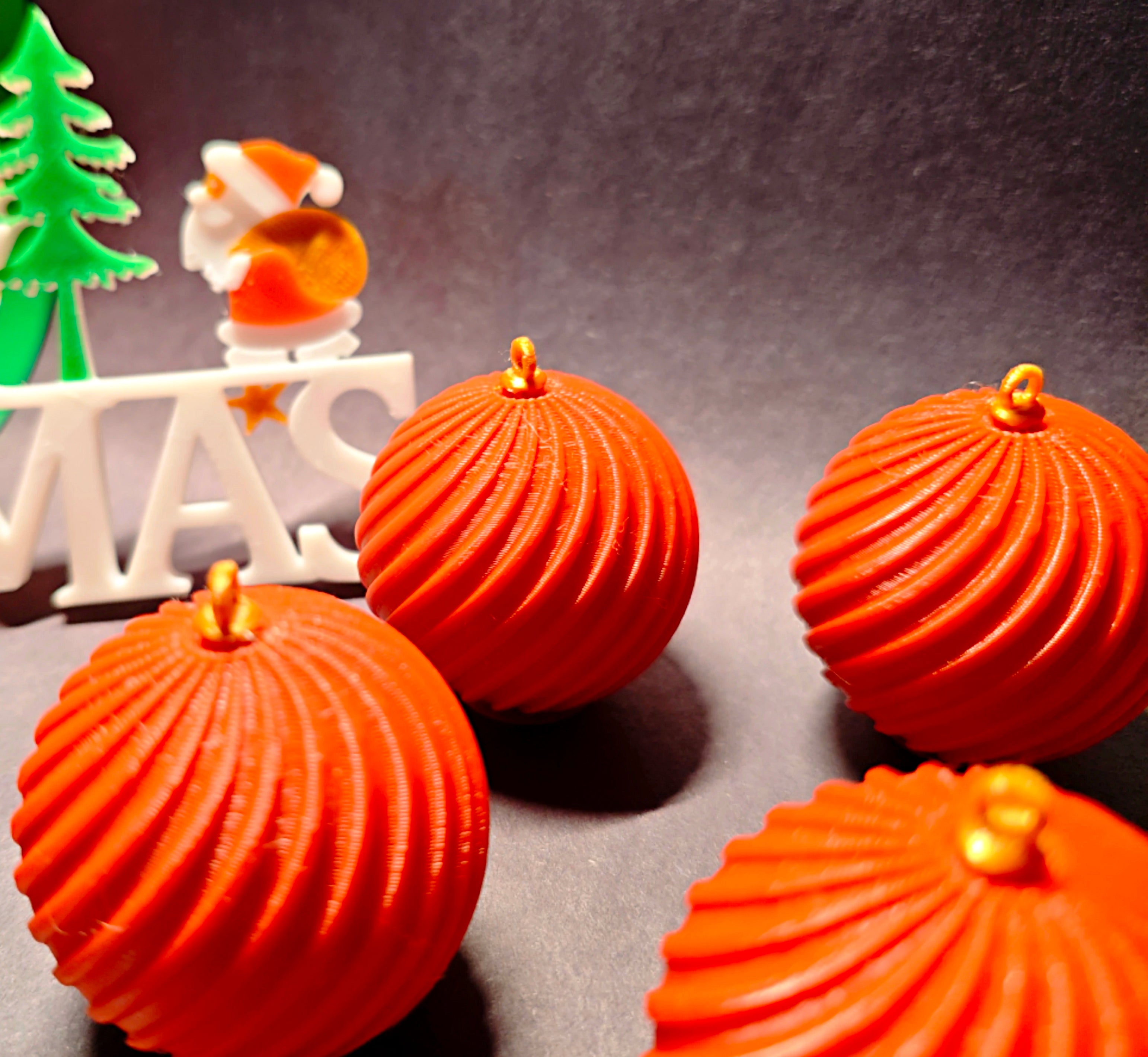 Textured Red Christmas Ball Ornament – Lightweight & Shatterproof Decor (Set of 6)