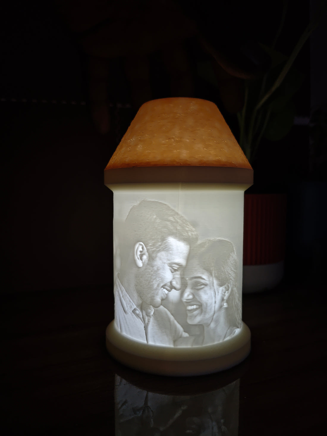 Personalized Lithophane Memory Lamp